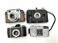 Collection of 4 Mid Century Cameras