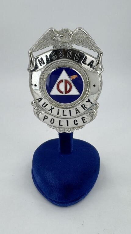 Missoula Montana Civil Defense Badge