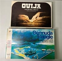 Parker 1972 Ouija & MB Bermuda Triangle Game