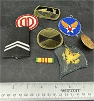 Lot Of Vintage Military Patches