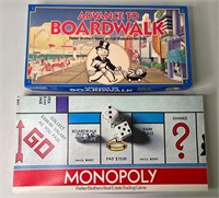 Parker Brothers Monopoly & Advance to Boardwalk