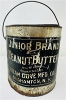 Antique Junior Brand PButter 1 Gal Can
