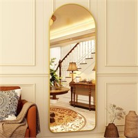HARRITPURE 64"x21" Arched Full Length Mirror