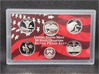 2007 United States Silver Proof State Quarters Set