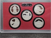 2010 State Quarters Silver Proof Set America The