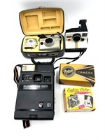 Assorted Polaroid and Instant Cameras
