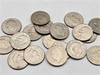 18 - Eisenhower Silver Dollars