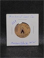 Amherst Coal Co. Coal Script, Amherstdale, WV