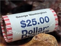 UNC Bank Roll of George Washington Dollars