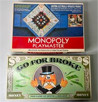 Monopoly Playmaster & Selright Go For Broke