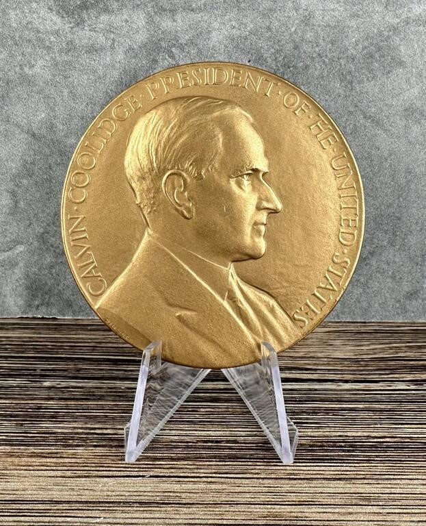 Calvin Coolidge 1928 Commemorative Medal