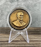 Abraham Lincoln Memorial Bronze Coin