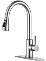 ($109) FORIOUS Kitchen Faucet with Pull Down