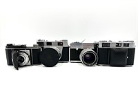 4 Vintage Kodak Retina Instamatic Reflex Cameras
