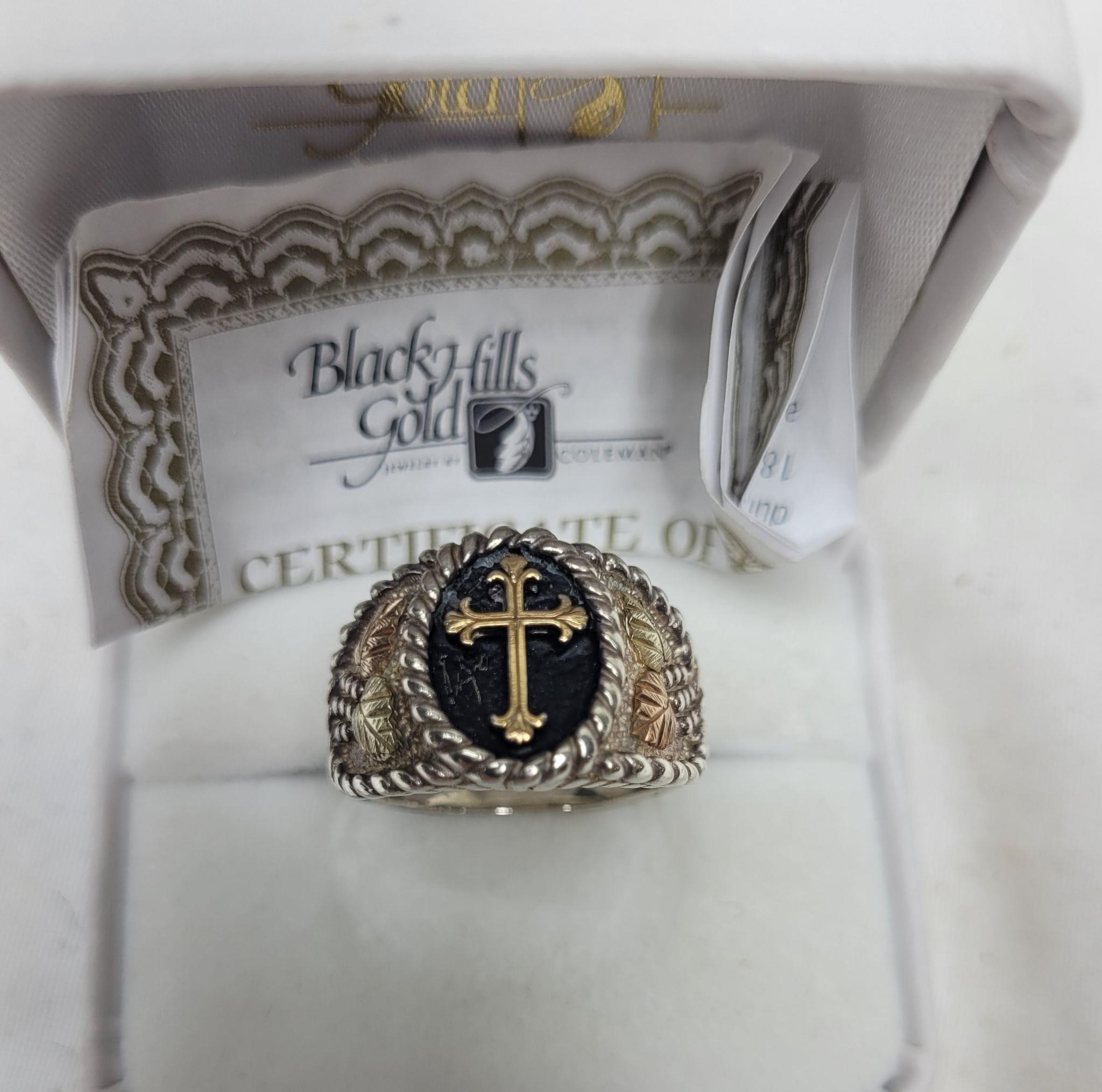 Black Hills Gold by Coleman sz 9 Ring