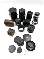 Assortment of Lenses and Tele Converter