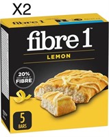 2Packs FIBRE 1 Delights Bars Lemon Flavour,