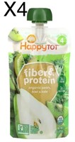 4Pcs Organic Happy Tot Fiber And Protein Organic
