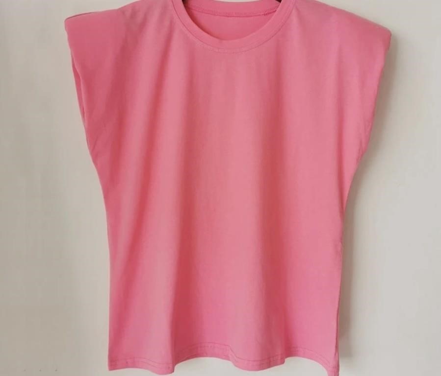 6X Pink Amazon Aware Womens Sleeveless Shirt