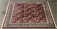 7.6 x 9.6 Hand Knotted Wool Rug