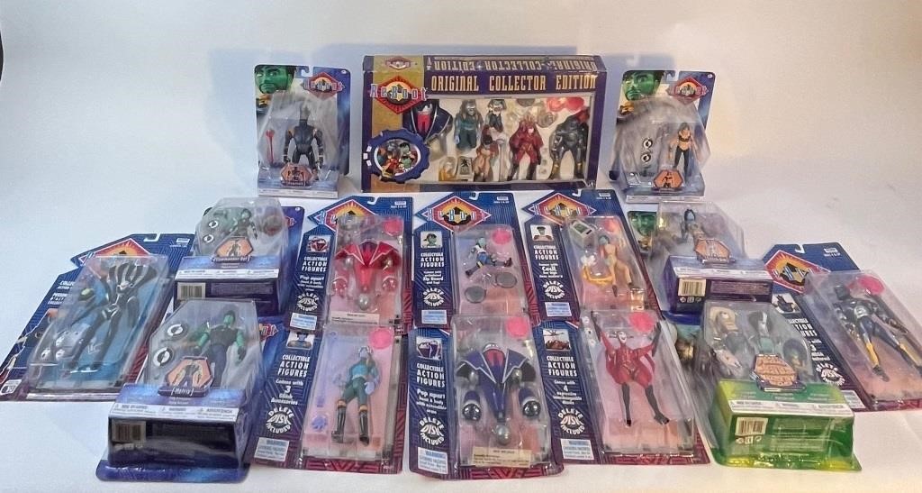 ReBoot Collectible Action Figures New in Boxes