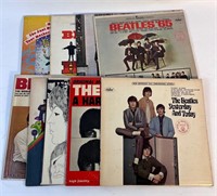 Collection of 9 Beatles Albums