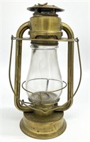 Antique C.T. Ham MFG Co. Brass Lantern
