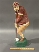 Pottery golfer