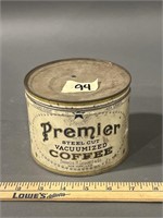 Premier coffee can