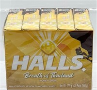 20 PACK OF 10 HALLS.  BREATH OF THAILAND
