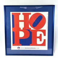 2008 Hope Obama Campaign Poster