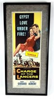 1954 Charger of the Lacers Promotion Movie Poster