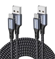 USB C Cable 2Pack 1M 2M, Type C Fast Charging