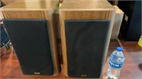 2pc Vintage KLH Bookshelf Speakers