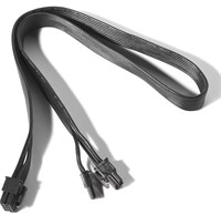 16AWG PCIE Cable for EVGA, 65cm Male to Male PSU
