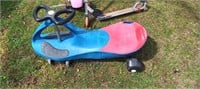 WL 4pc razor scooter glider 3 wheel scooter infant