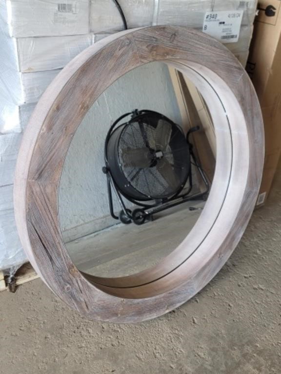 Renwil - Round Bedroom Wall Mirror