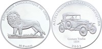 .999 Fine Silver Historical Automobiles  10 Francs