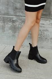 BLACK ANKLE BOOTS FOR WOMEN $30