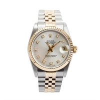 GENTS ROLEX 18KT Date/Just  Pre -Owned Watch
