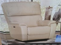 Barcalounger - Leather Power Glider Recliner (In