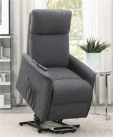 Charcoal Power Lift Recliner (In Box)