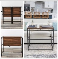 Flip Shelf - Foldable Wood Desk (No Box)
