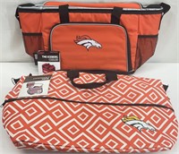 2 Denver Broncos Cooler Bags, New