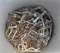 WL 50+pc bucket full snap pins safety pins cotter