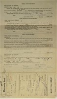 1946 Warrranty Deed State of Texas Co of  Dallas