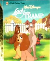 Walt Disney's The Lady and the Tramp Little Golden