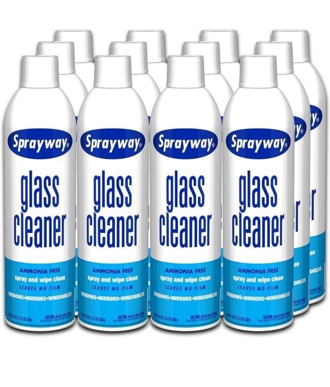 11 PCS new Sprayway Glass Cleaner with Foaming