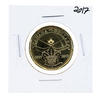1917-2017 Toronto Maple Leafs Dollar Coin UNC