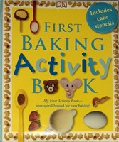 First Baking Activity Book-Includes Cake Stencils